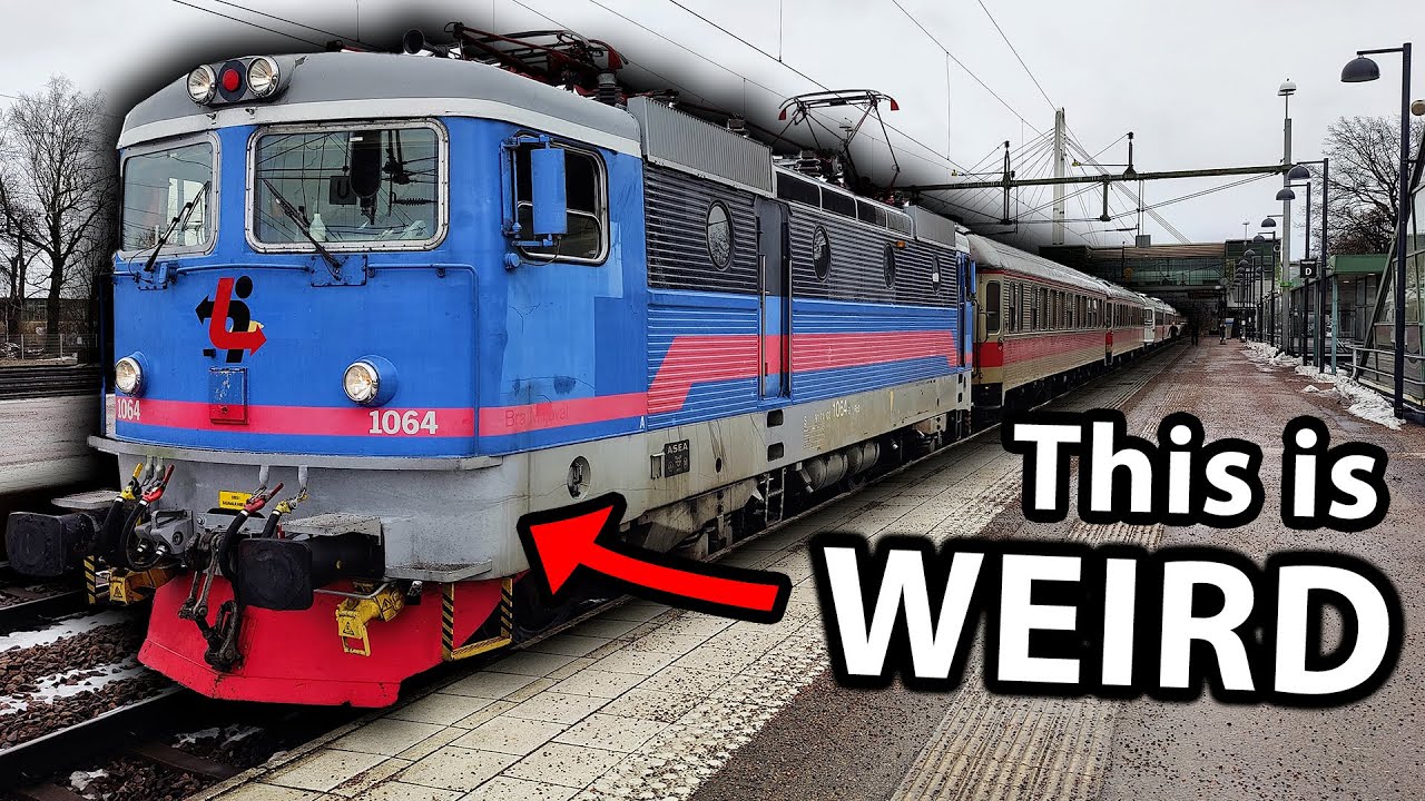 This Strange Swedish Retro Train Company Only Runs 1 Train a Week -  Tågab Review