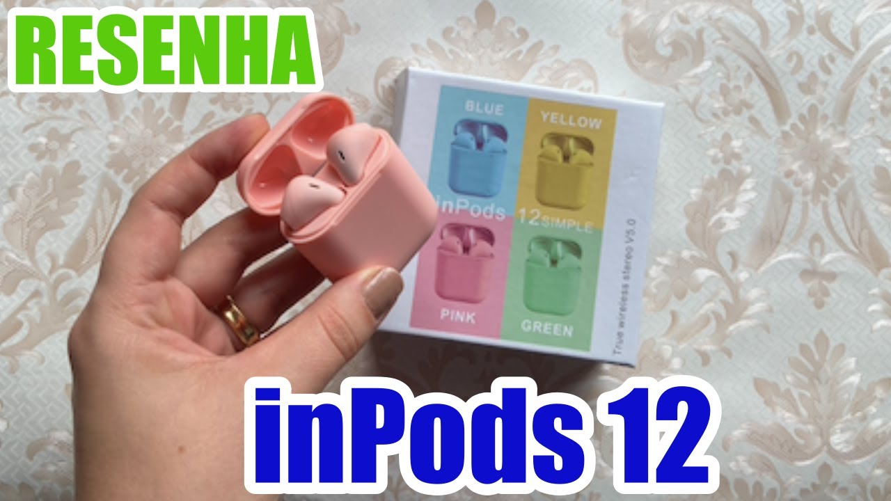 RESENHA INPODS 12 FONE SEM FIO BOM E BARATO