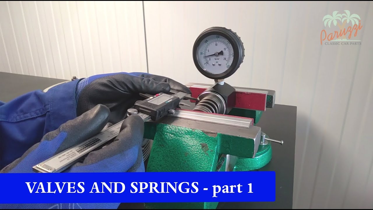 04 Engine diagnostics - valves and valve springs (part 2 spring pressure at maximum lift)