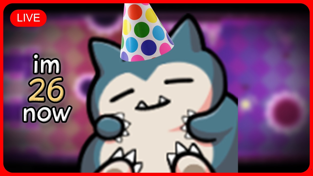 🔴🎂 I HAVE TURNED 26 TODAY! BIRTHDAY STREAM! 🎂🔴