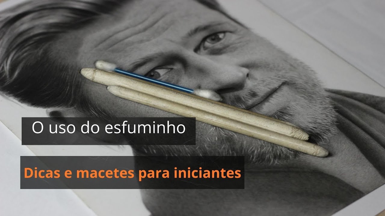 Como Usar o Esfuminho no Desenho Realista | DICAS PARA INICIANTES