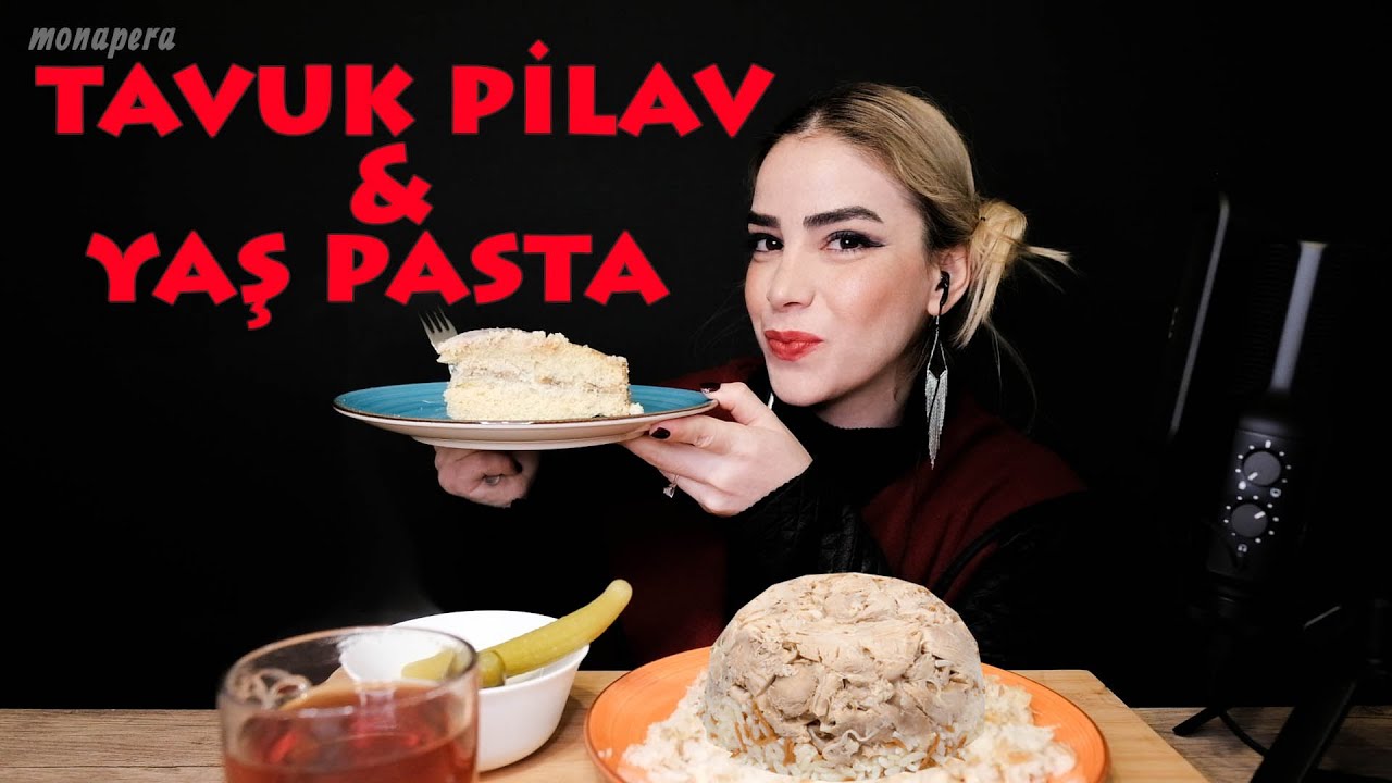 TAVUK PİLAV MUKBANG | ELAZIĞ DEPREM | Mukbang Türkçe