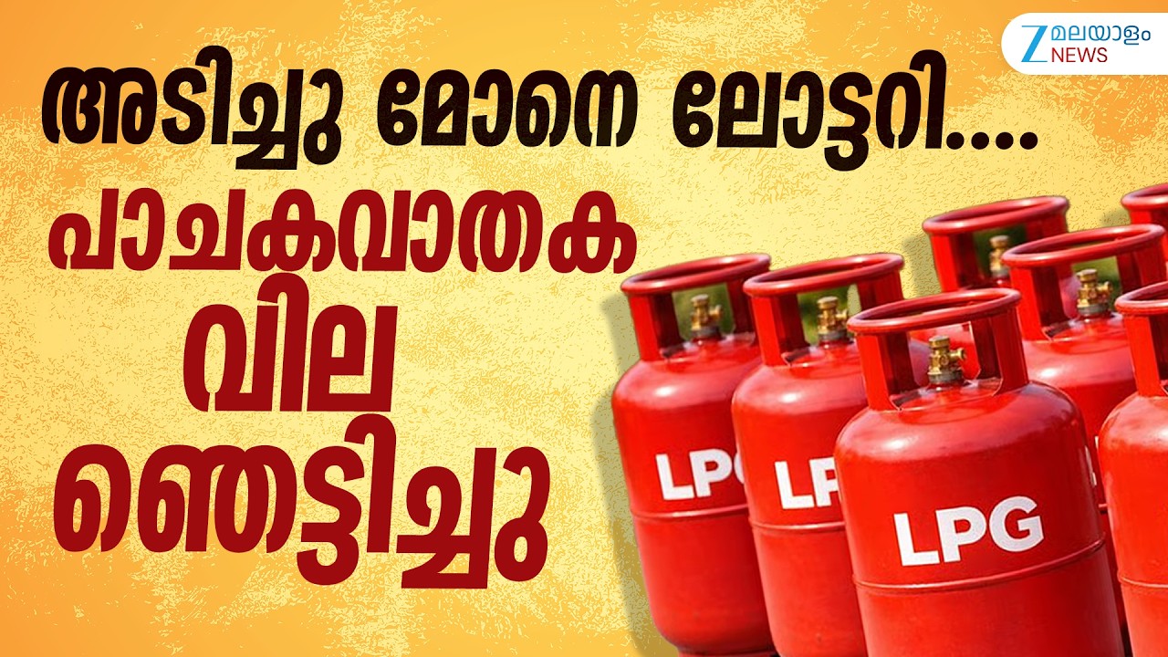 LPG Price Trend | അടിച്ചു മോനെ ലോട്ടറി.... പാചകവാതക വില ഞെട്ടിച്ചു