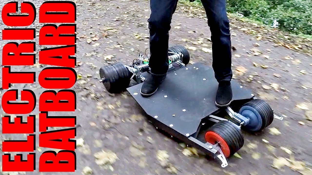 Building an Electric Batman Skateboard #2 | James Bruton