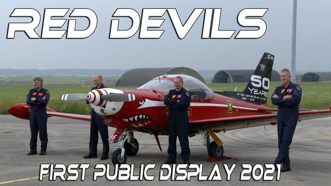 4K UHD  Red Devils  First Public Demo  of 2021  Airshow 2021