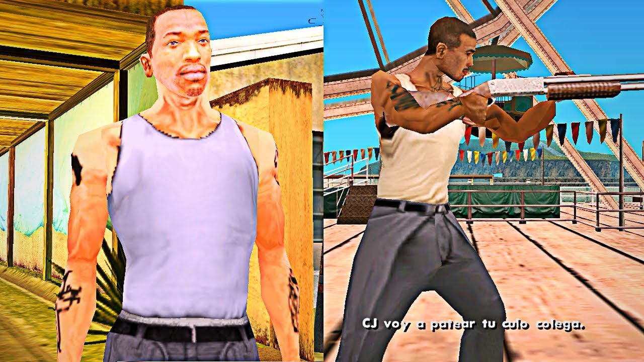 Esto Ocurre si Vestimos a CJ como Cesar Vialpando en GTA San Andreas