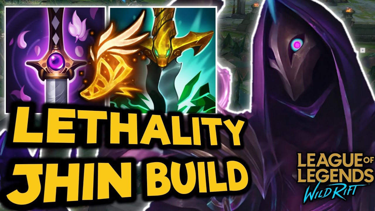 EX TOP 1 JHIN GAMEPLAY | LETHALITY BUILD | DARK COSMIC JHIN WILD RIFT | WILD RIFT
