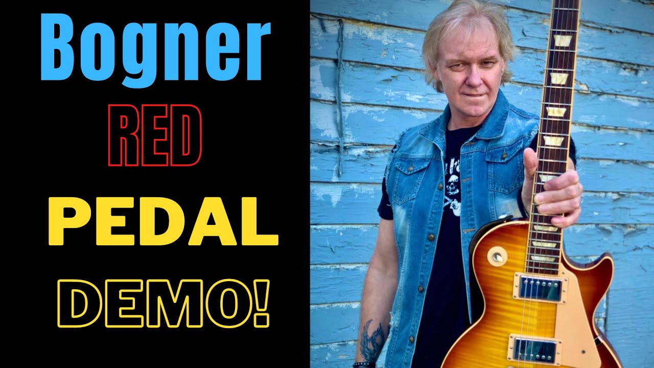 Jeff Marshall - Bogner Ecstasy Pedal (Red) Demo