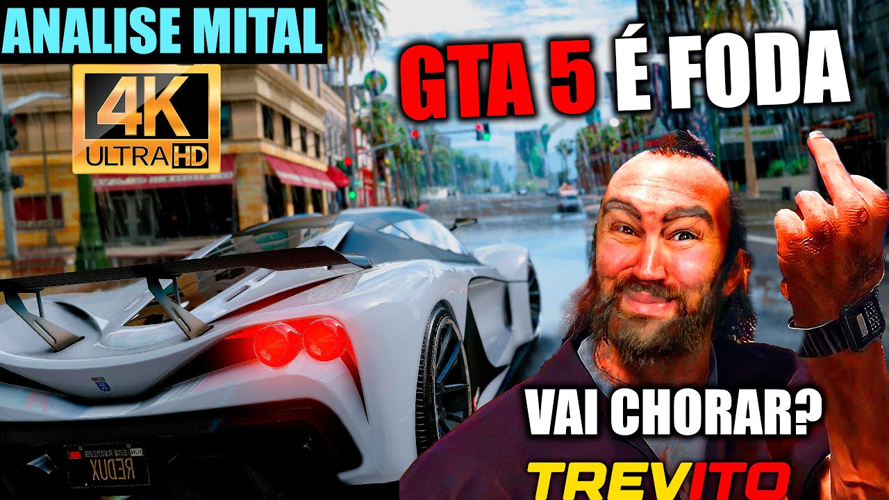 GTA 5 O MELHOR JOGO DA ROCKSTAR!
