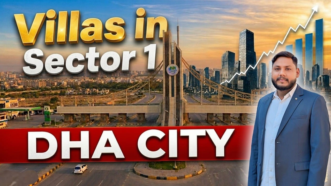 Виллы в секторе 1 || DHA City || Дом в рассрочку, DHA City Карачи