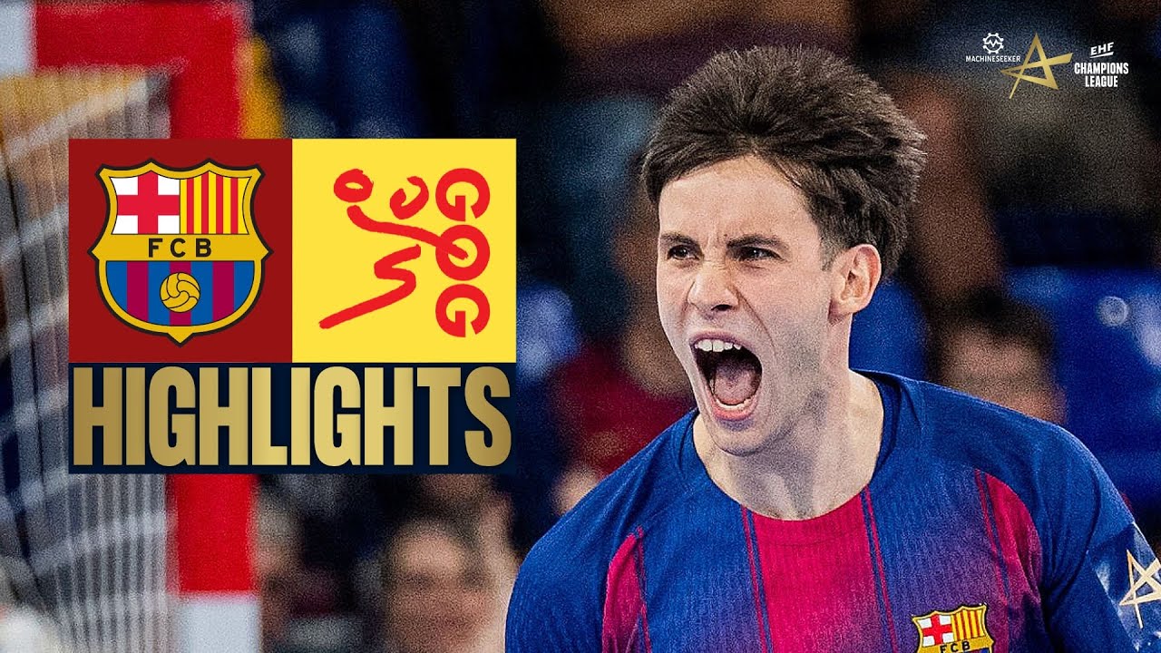 Bar&ccedil;a 🆚 GOG | HIGHLIGHTS | Machineseeker EHF Champions League 2025/26