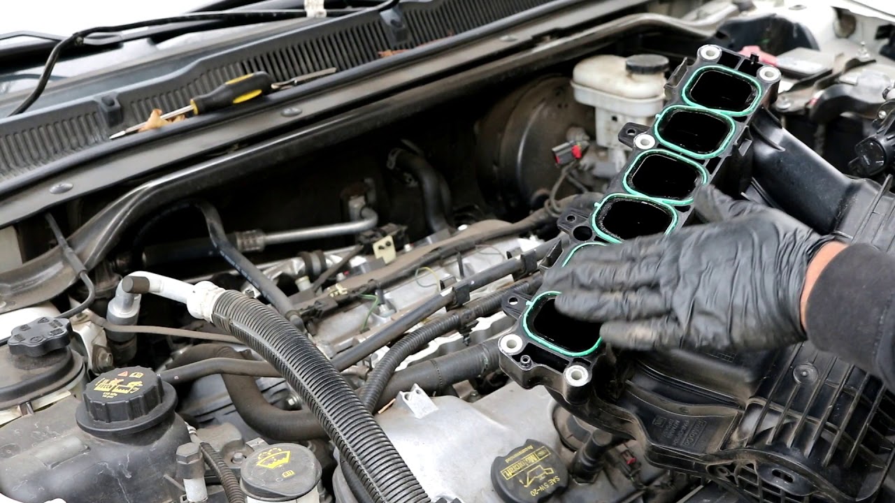 Ford 3.5L DOHC Upper Intake manifold removal (cyclone engine)