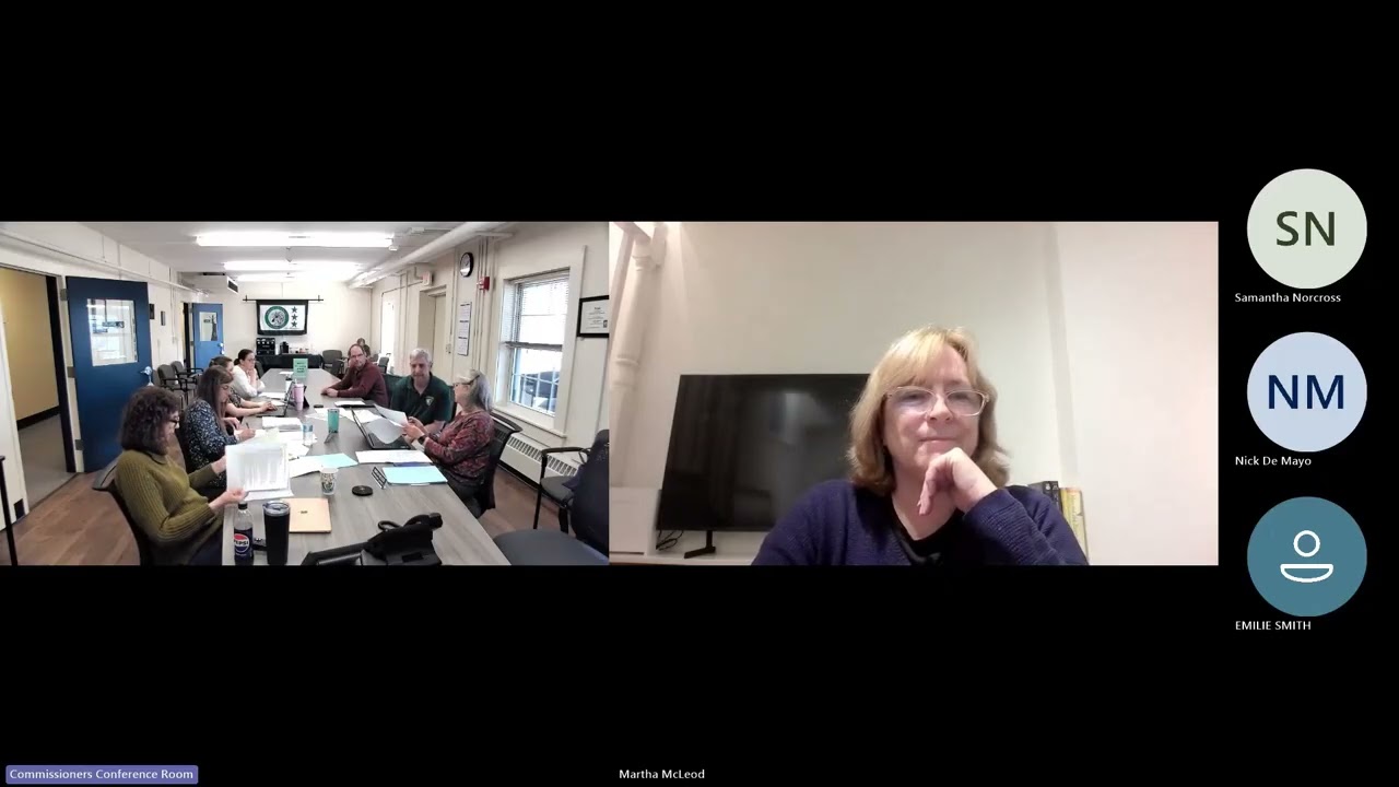 March 10th, 2026 Commissioner Meeting