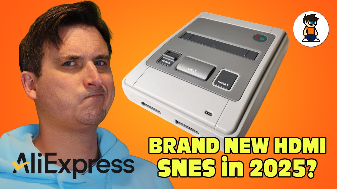 I bought BRAND NEW Super Nintendo in 2025! Random AliExpress SNES find!
