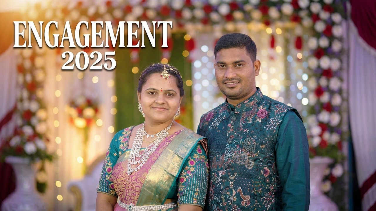 Engagement {Sai Swetha&Muneer} || Ring Ceremony ||Telugu Cinematic Engagement Video 2025