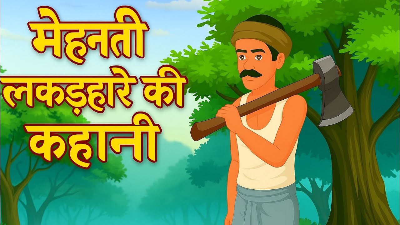 Mehnati Lakkadhar Ki kahani | Moral stories |  Hindi Stories | Hindi kahaniya | 