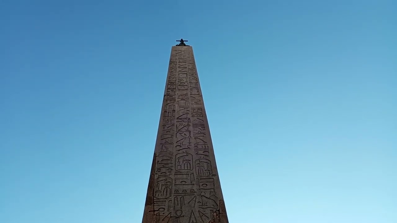 Obelisco lateranense  Obelisk from the temple of Amun in Karnak to Piazza San Giovanni Laterano