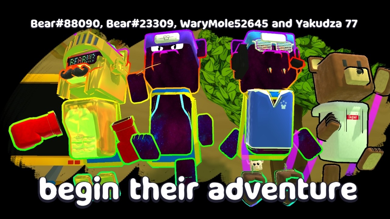 Super Bear Adventure Multiplayer live play together