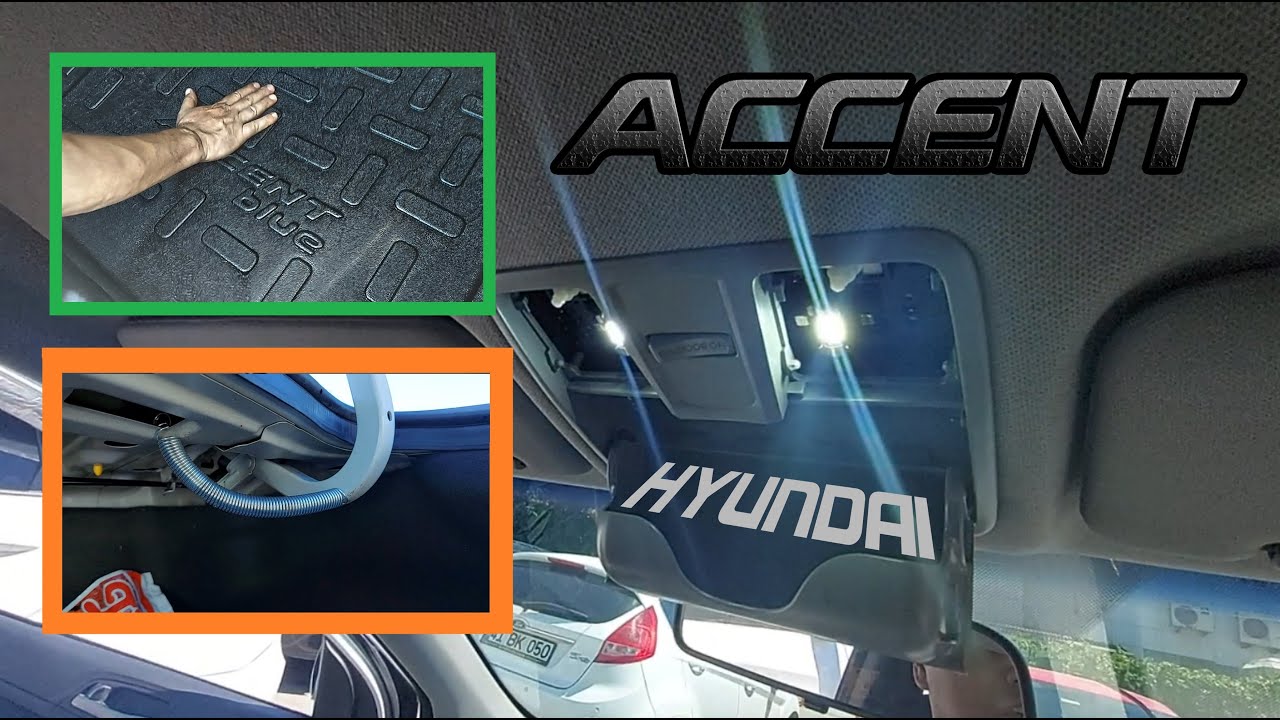 Hyundai Accent Blue Aydınlatma Bagaj Havuzu ve Bagaj Yayı