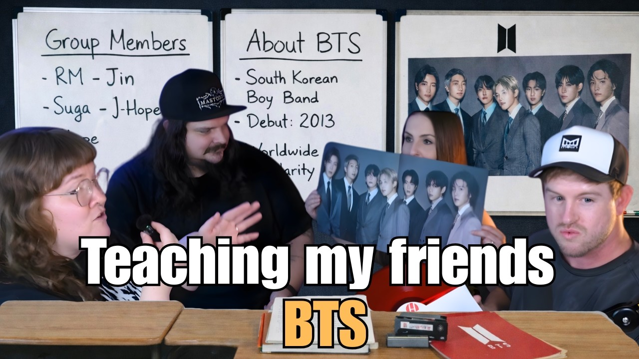 Teaching My Friends BTS&hellip; We Created NEW ARMY (FIRE, SWIM, 2.0, HOOLIGAN)