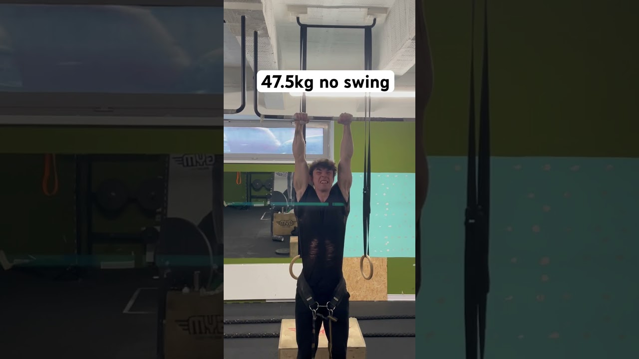 47.5kg muscle up no swing