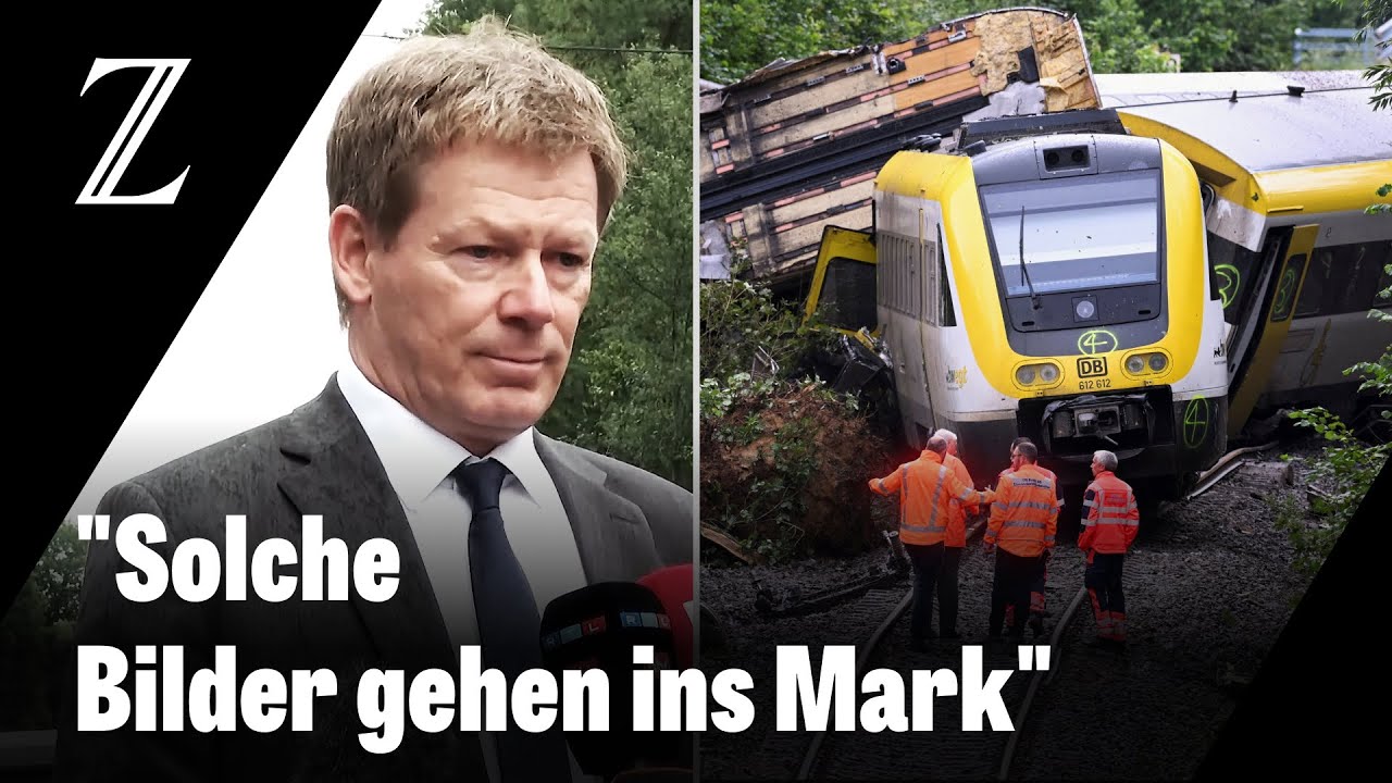 Bahnchef kämpft am Unfallort in Baden-Württemberg mit den Tränen
