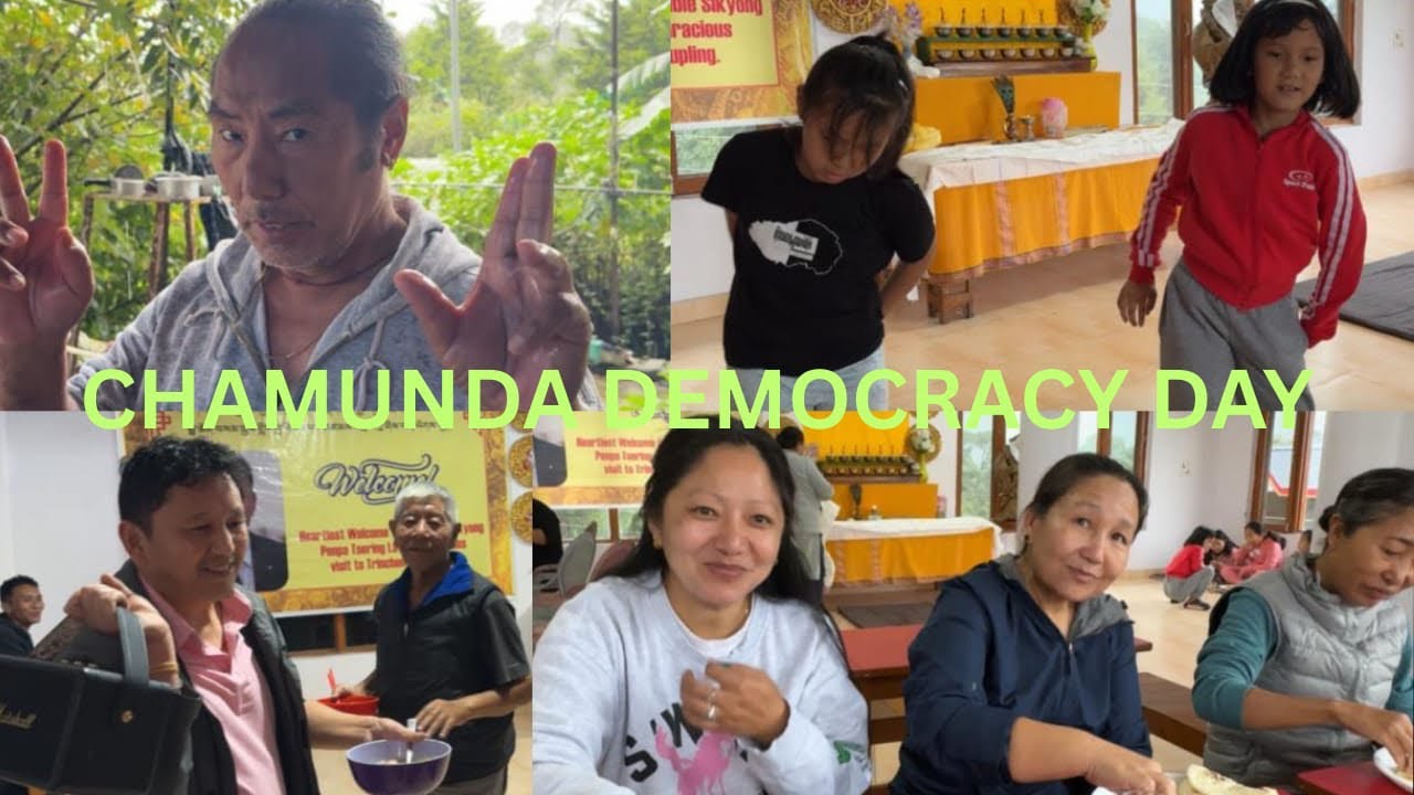 2nd sept,Democracy day celebrations Tibetan vlogger//kunchok