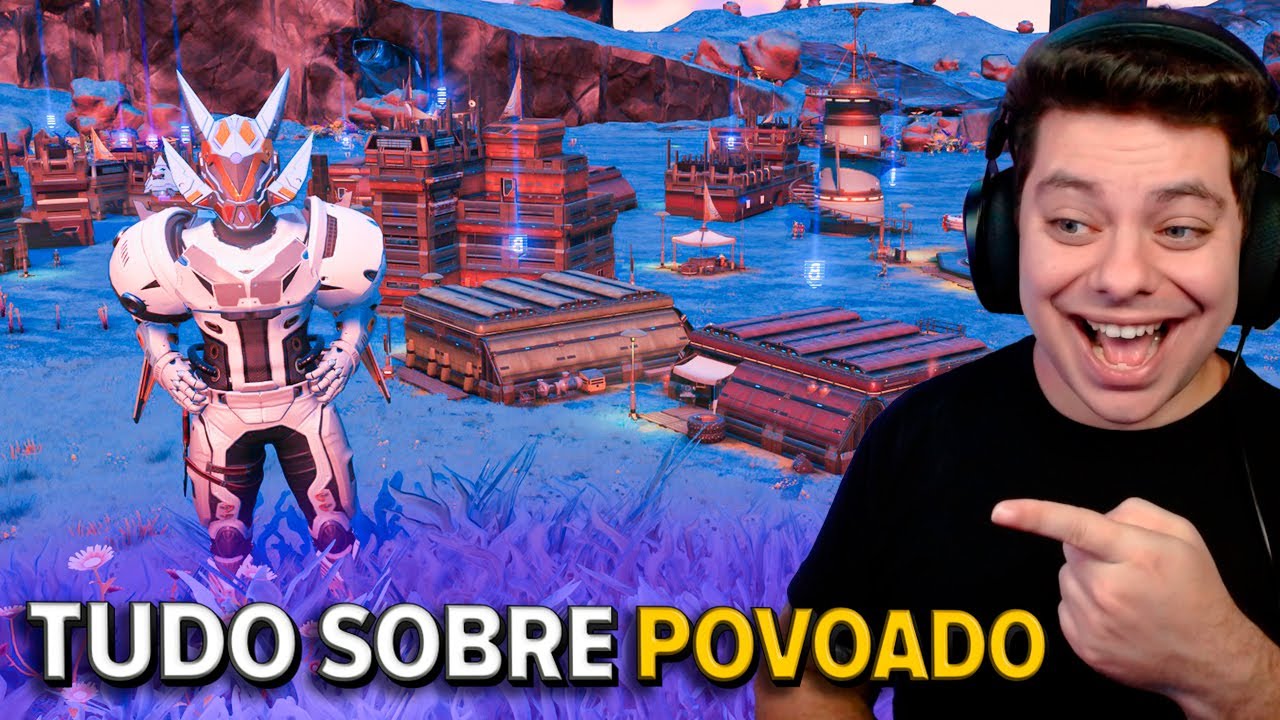 TUDO SOBRE O POVOADO DE NO MAN'S SKY | COMO CONSEGUIR E GERENCIAR ESSA CIDADE !