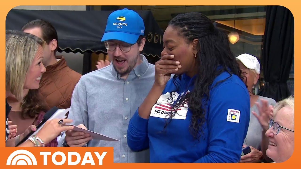 Fans Surprised With Tickets to the US Open Live on TODAY