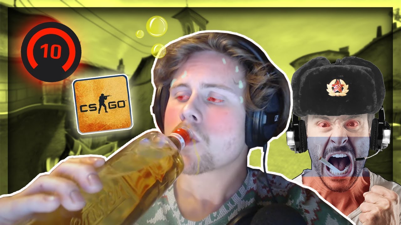 Когда алкоголики играют в CS:GO