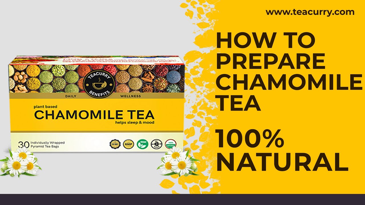 Teacurry Chamomile Tea- Helps in Sleep,Sugar Levels and Relaxation #teacurry #chamomiletea #sleeptea