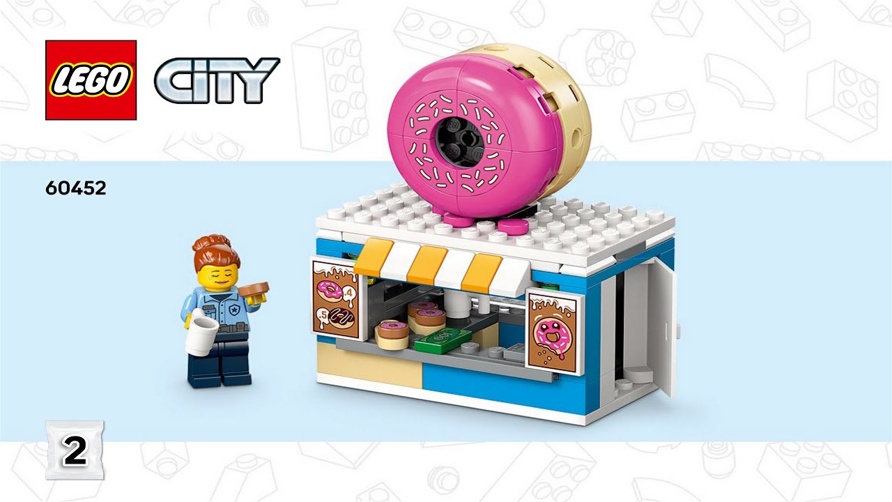 🚧 LEGO instructions 🚧 City 🚧 60452 🚧 Donut Truck 🚧 (Book 2) 🚧