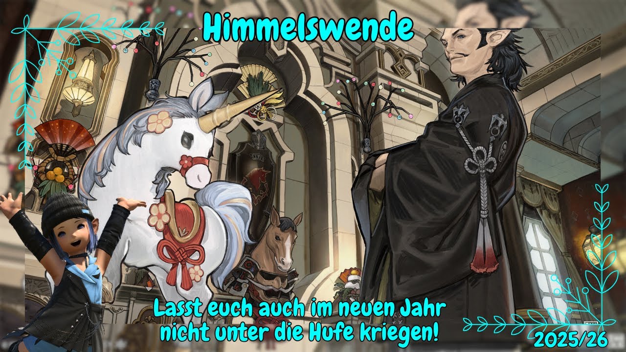 Himmelswende – Ruhige Neujahrsatmosphäre  |   FFXIV ❄️(No Commentary)