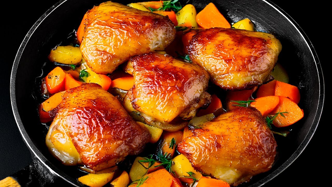 Das ist das leckerste Hähnchenschenkel-Rezept aller Zeiten! Leckeres und schnelles Rezept!
