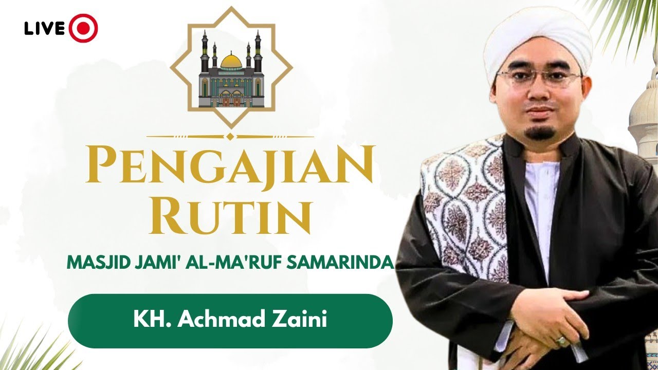 Siaran langsung Masjid Jami Al-Ma'ruf Samarinda