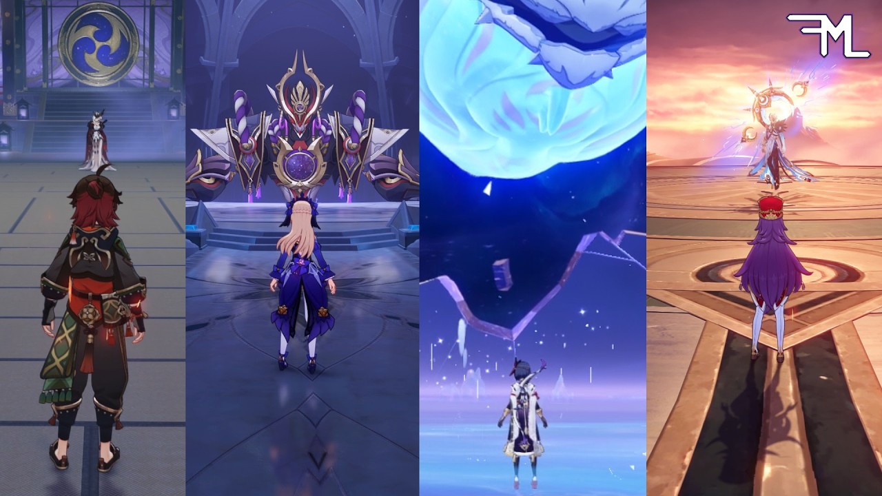 I fought every boss with a team I've never used... Again