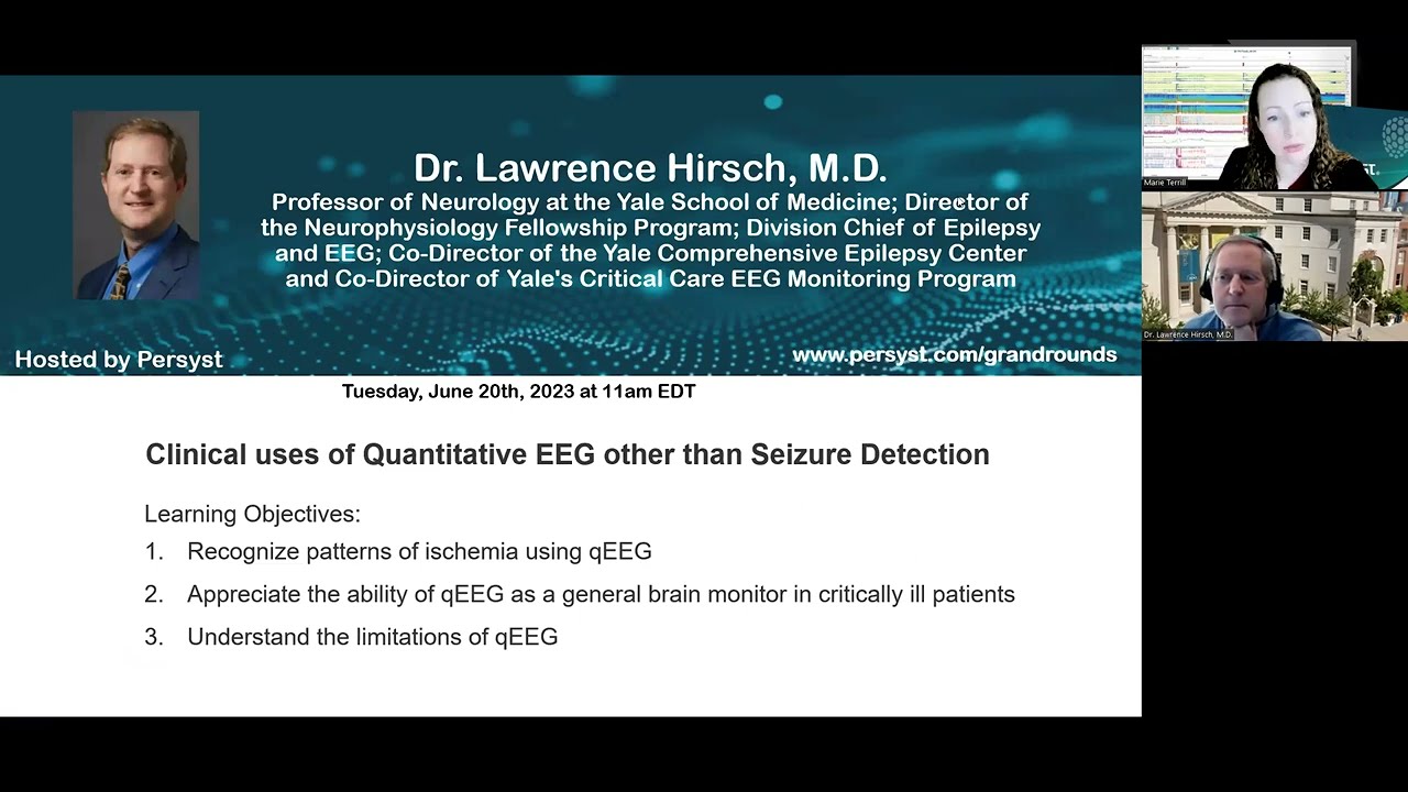 Persyst Grand Rounds with Dr. Lawrence Hirsch, M.D. (June 20th, 2023)