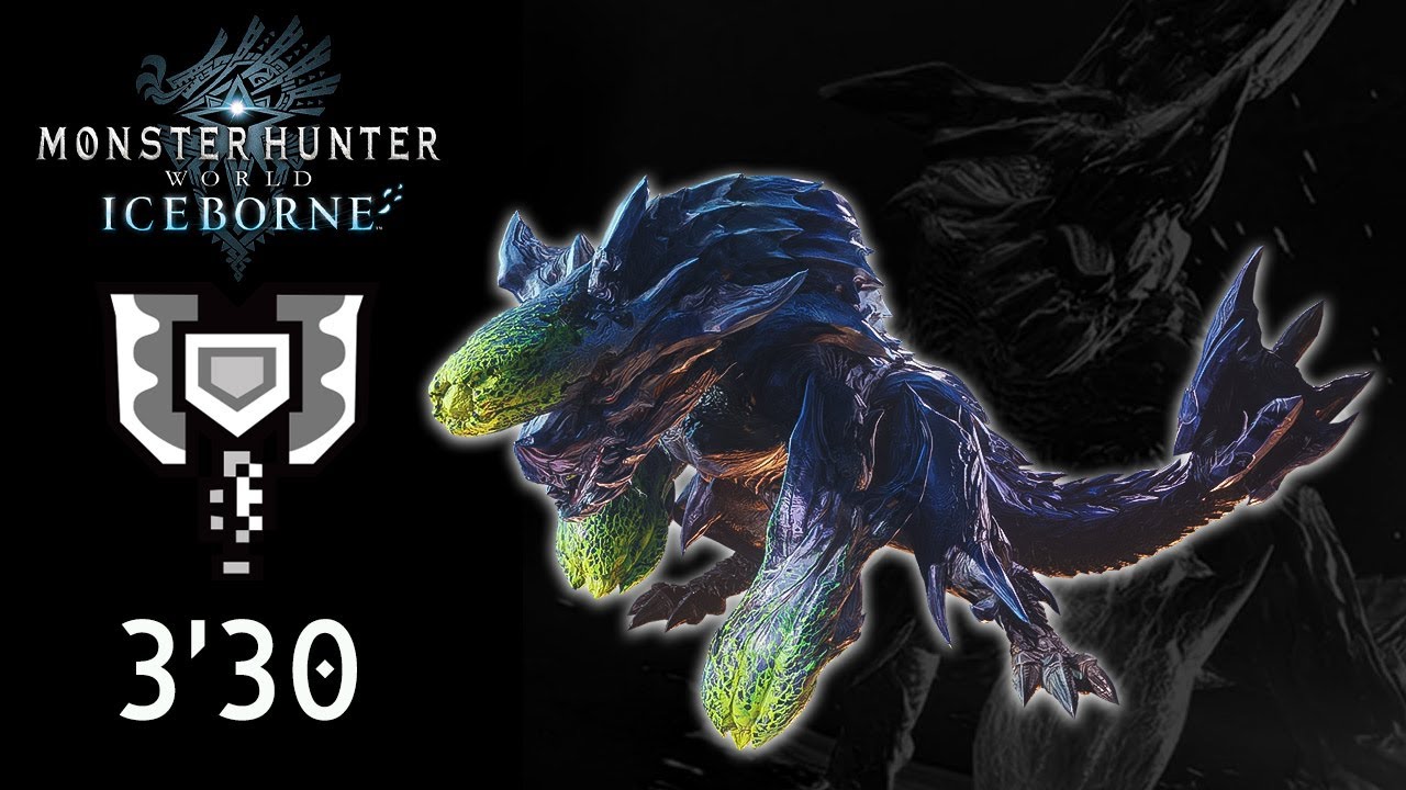 【MHW:I】MR3★ Brachydios - 3'30 - Charge Blade