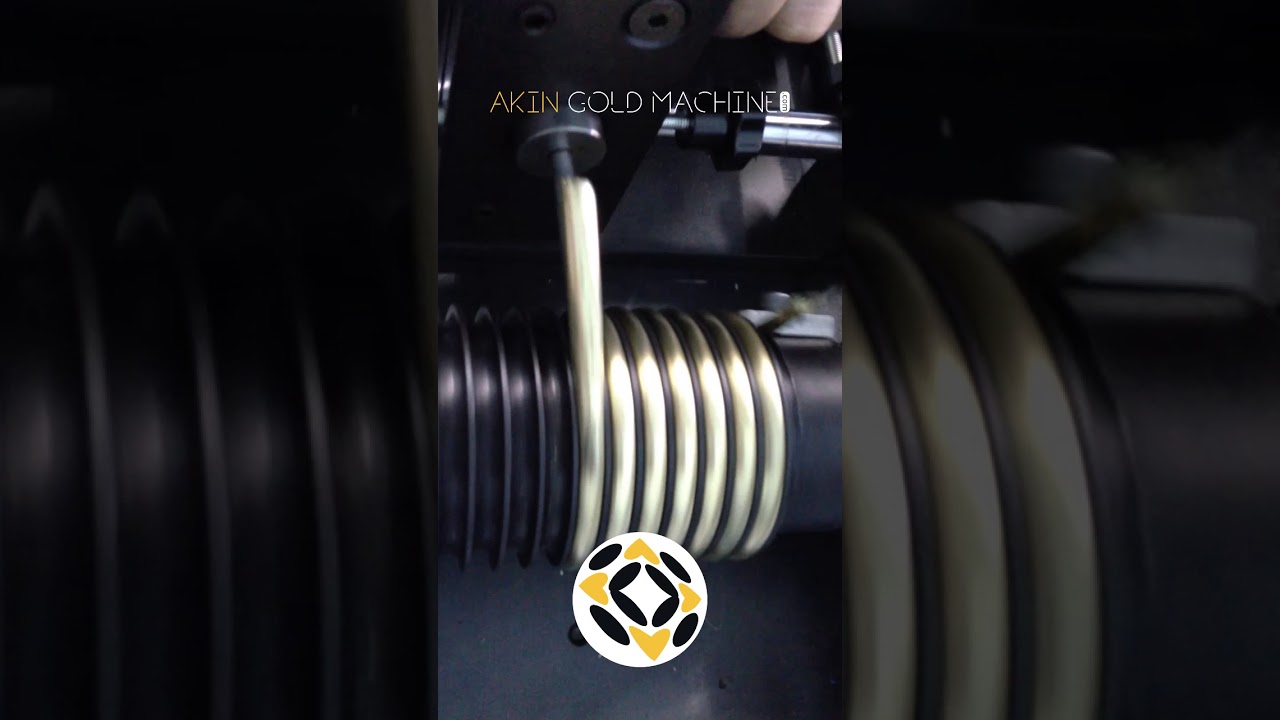 Coiling Machine Closed Shapes Tube @akingoldmachine