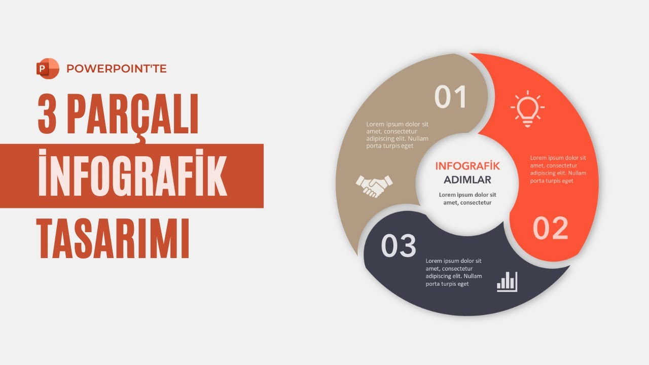 POWERPOINT'TE DAİRESEL İNFOGRAFİK - [EXCEL 751]