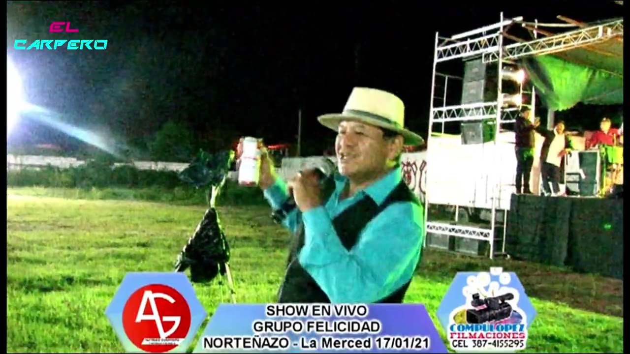 CESAR Y SU GRUPO FELICIDAD | SHOW EN VIVO | CARNAVAL 2021| SALTA | ARGENTINA | EL CARPERO
