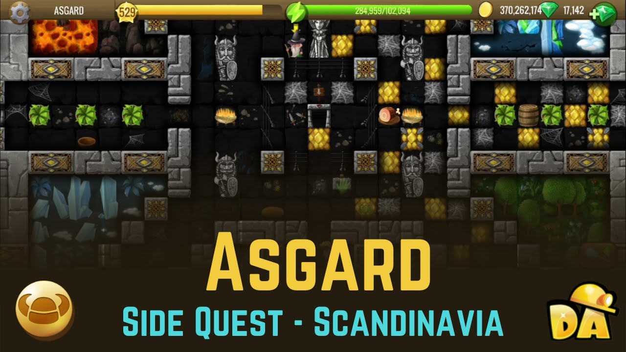 Asgard - Scandinavia Side Quest - Diggy's Adventure
