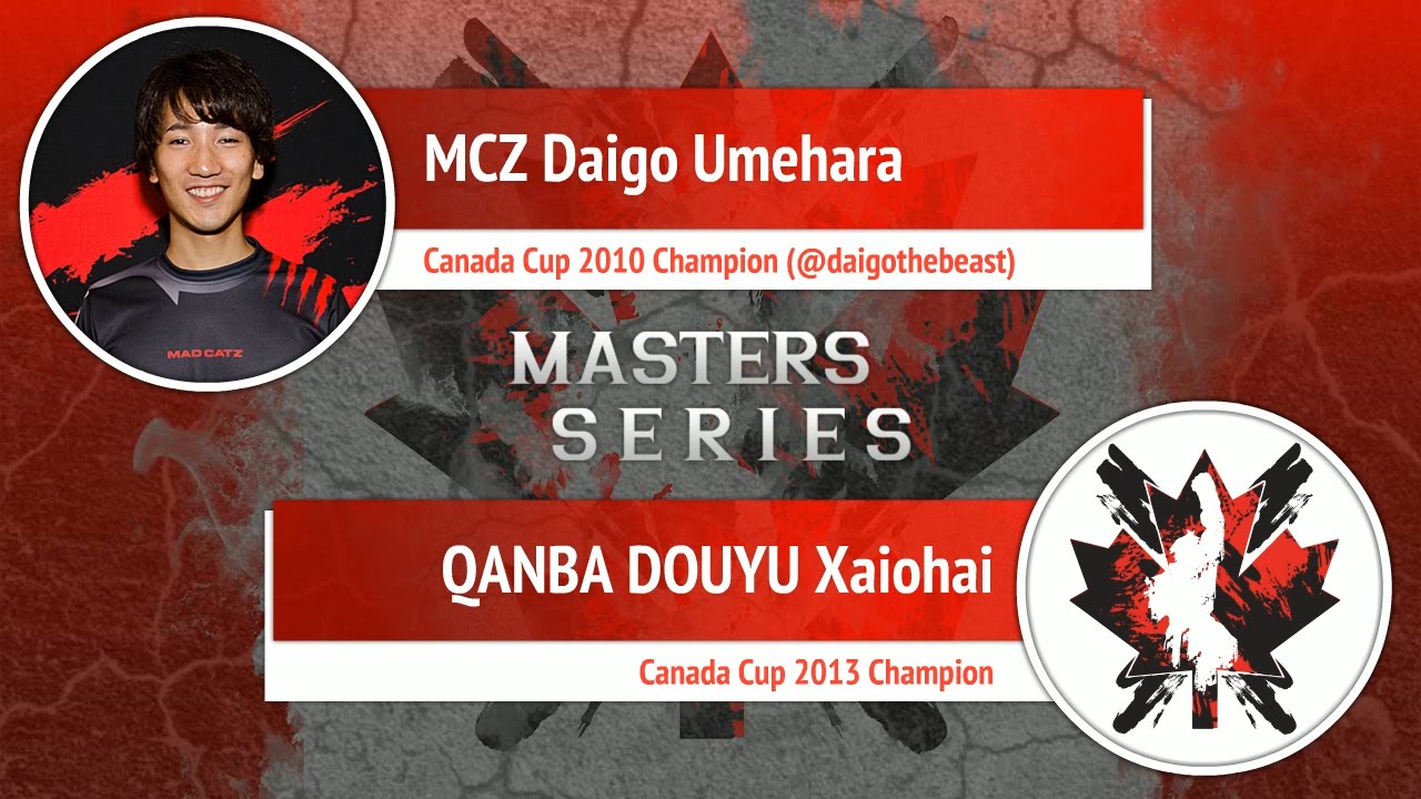 USFIV:  MCZ Daigo Umehara vs QANBA DOUYU Xiaohai - Canada Cup Master Series