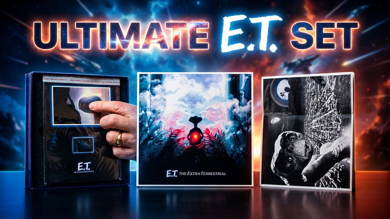 ET Anniversary Bluray 4K Set #bluraycollection #blurayhaul #physicalmedia
