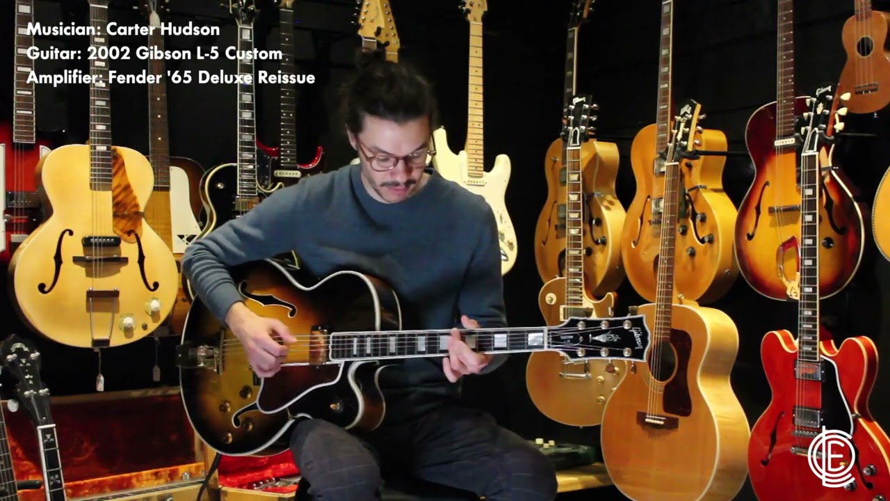 2002 Gibson L-5 Custom Guitar Demo