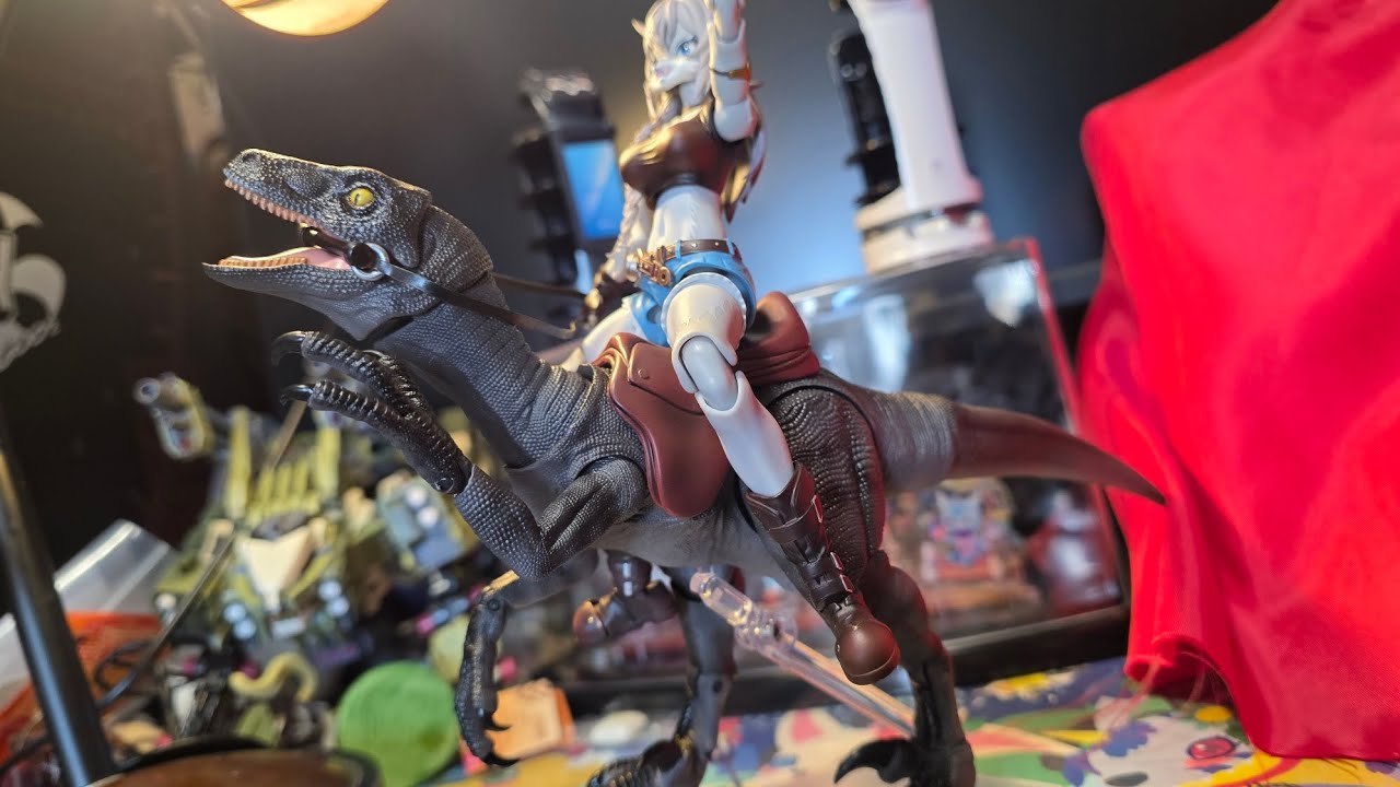 【超リアル造形！】｢Figma ex：ride 小型恐竜(アッシュ)｣開封レビュー