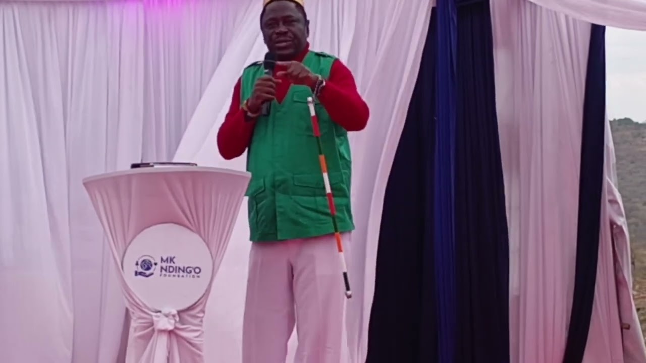 Musyoka Wamaiyu performance during Mark Ndingo thanksgiving ceremony at Mamole