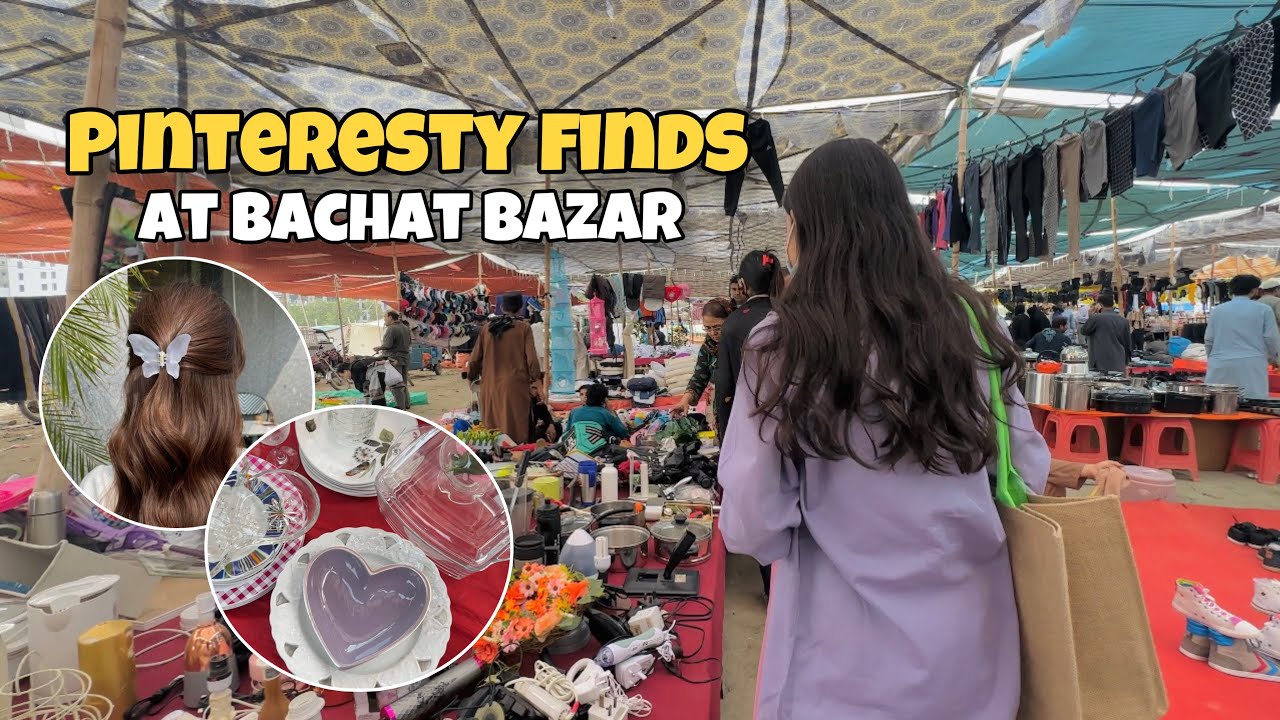 Spotted Pinteresty Stuff at Bachat Bazar | Budget Challenge | Weekly Market Clifton 🛍️🛒