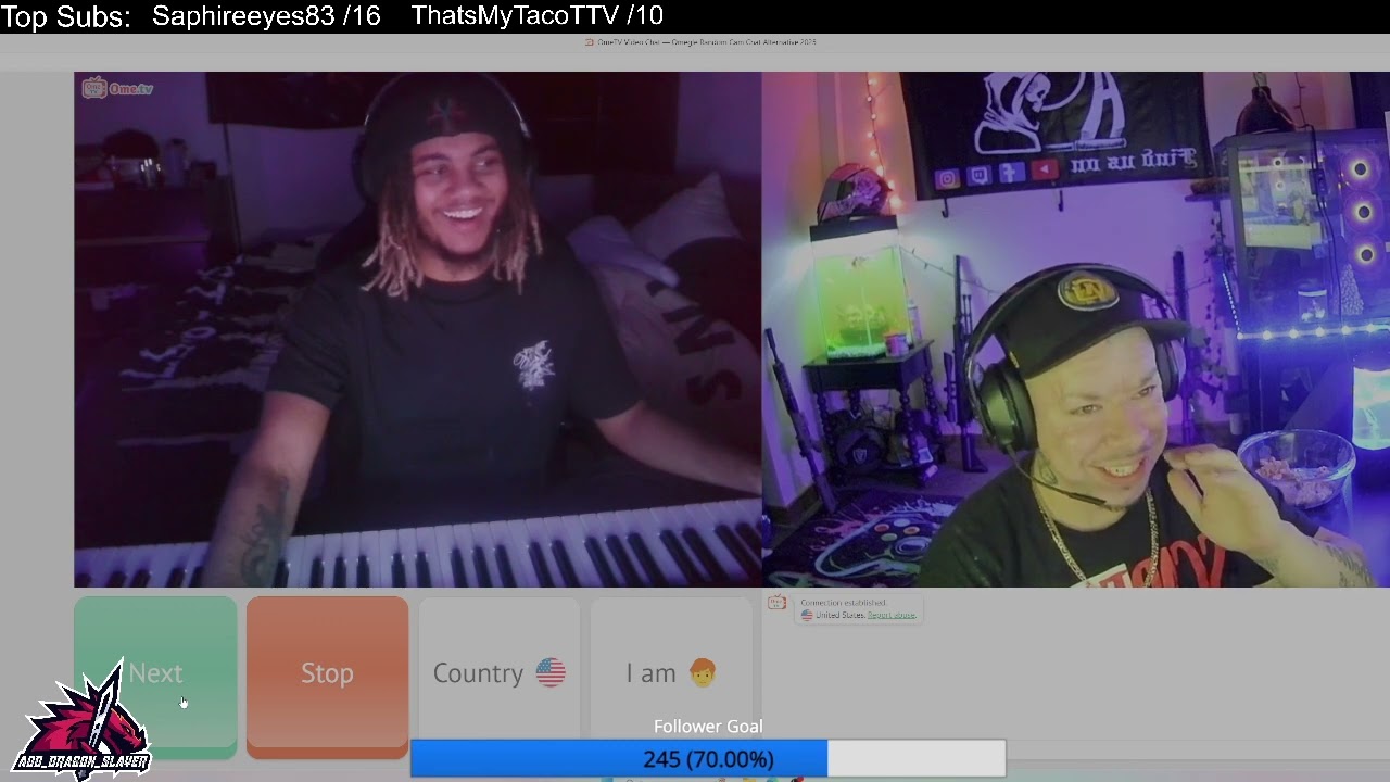 Omegle action!  Low Ads
