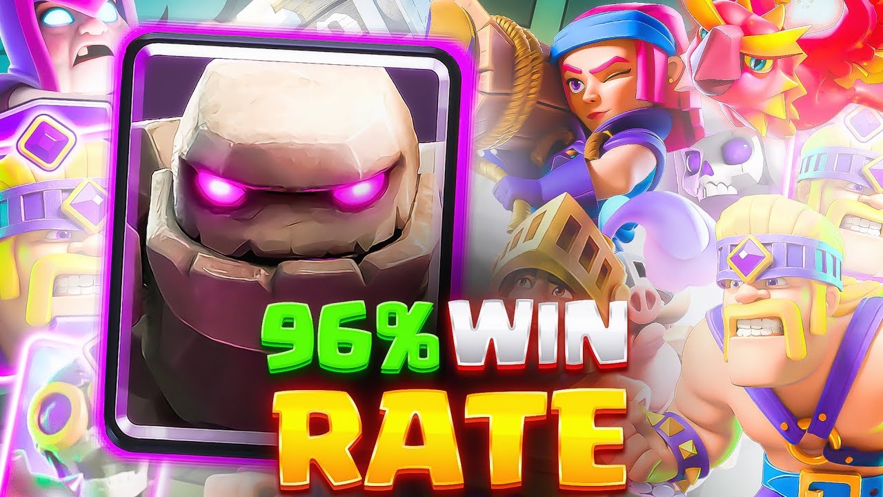 96% WIN RATE! The MOST FLEXIBLE GOLEM Deck — Top-Ladder Wins + Super Commentary 😎